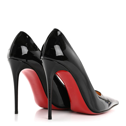 Christian Louboutin Patent Kate Max 100 Pumps 39 Black 5 of 9