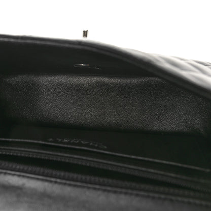 Chanel Lambskin Quilted Mini Rectangular Flap Black 5 of 10