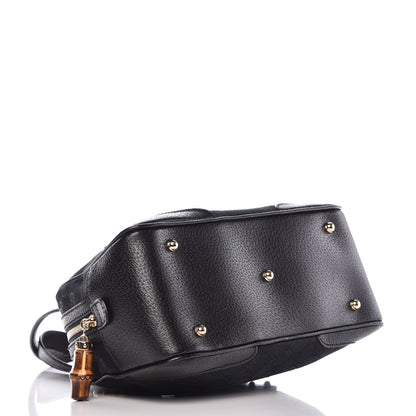 Gucci Monogram Bamboo Boston Black 4 of 7