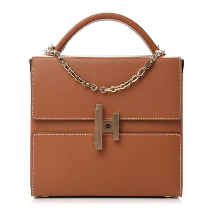 Hermes Epsom Cinhetic Boxy Top Handle Bag Gold 1 of 11