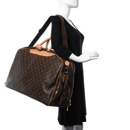 Louis Vuitton Monogram Alize 2 Compartment Luggage Travel Bag 2 of 10