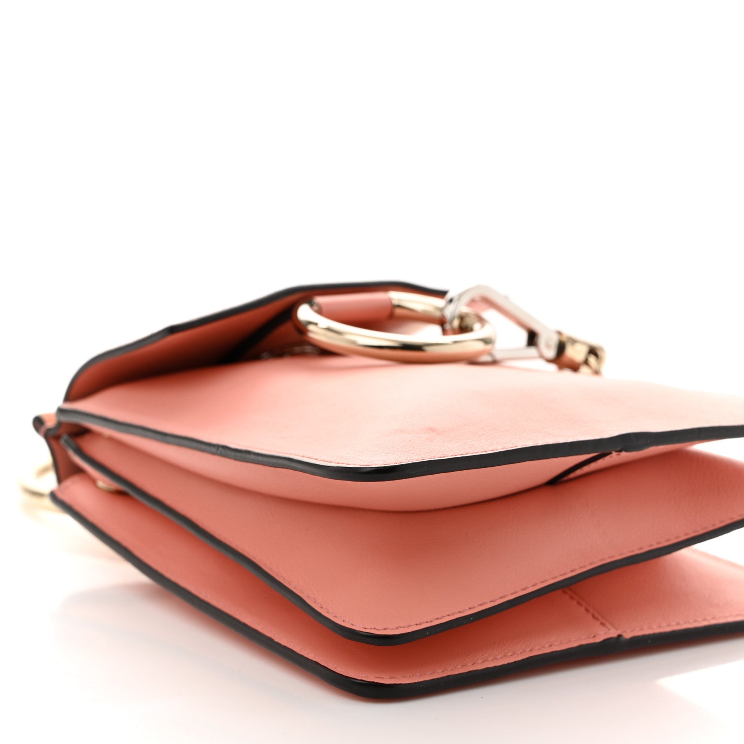 Chloe Suede Calfskin Mini Faye Bracelet Bag Ideal Blush 8 of 10