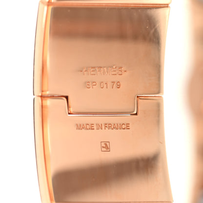 Hermes Enamel Printed Wide The Three Graces Hinged Bracelet M Positif Negatif 3 of 3