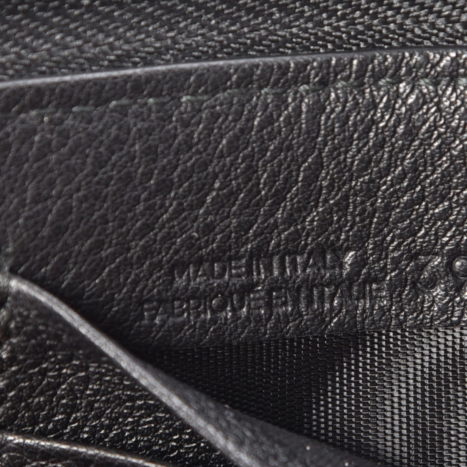 Balenciaga Calfskin Multi Bow Money Wallet Black 8 of 8