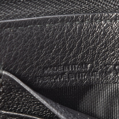 Balenciaga Calfskin Multi Bow Money Wallet Black 8 of 8