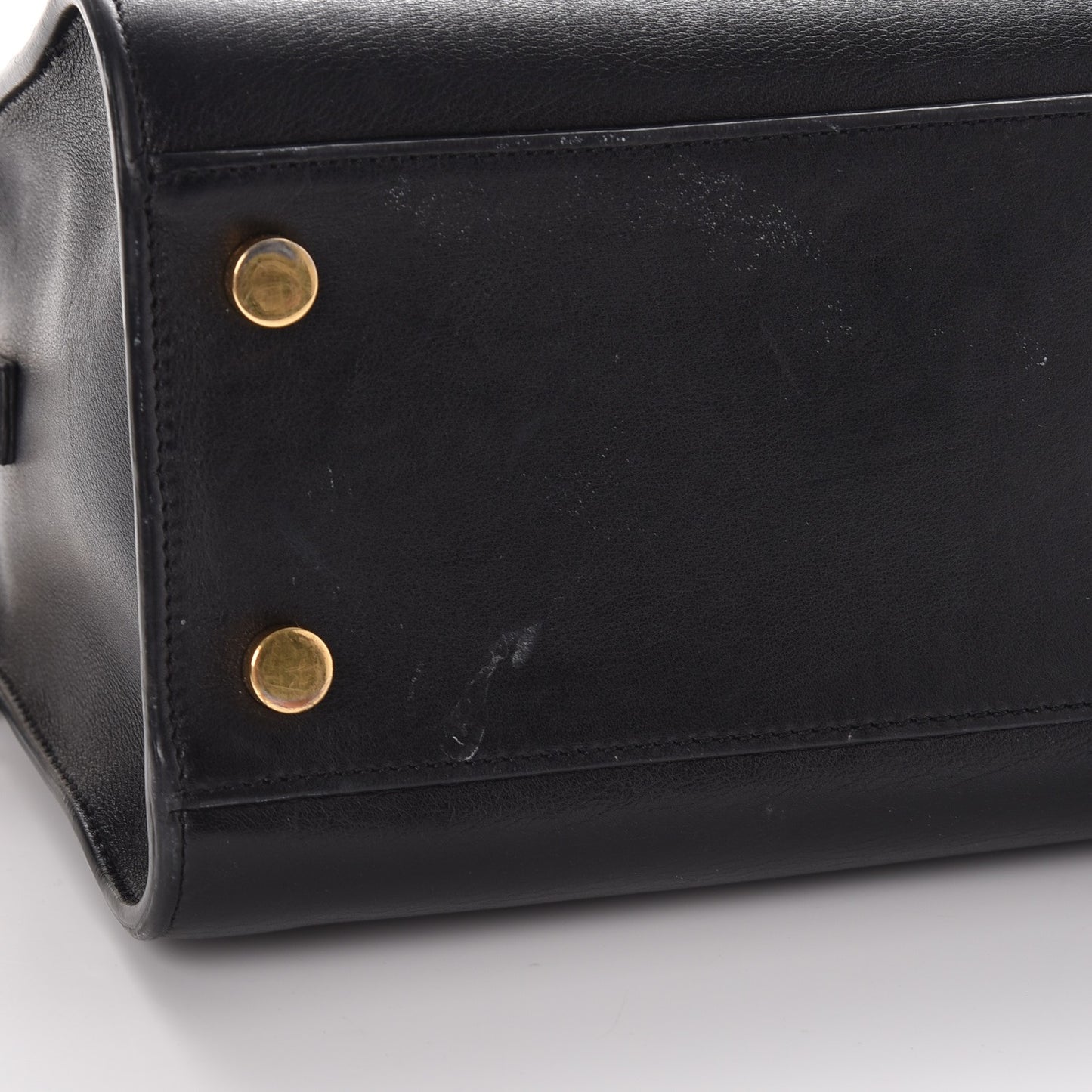 Smooth Calfskin Small Cabas Monogram Black