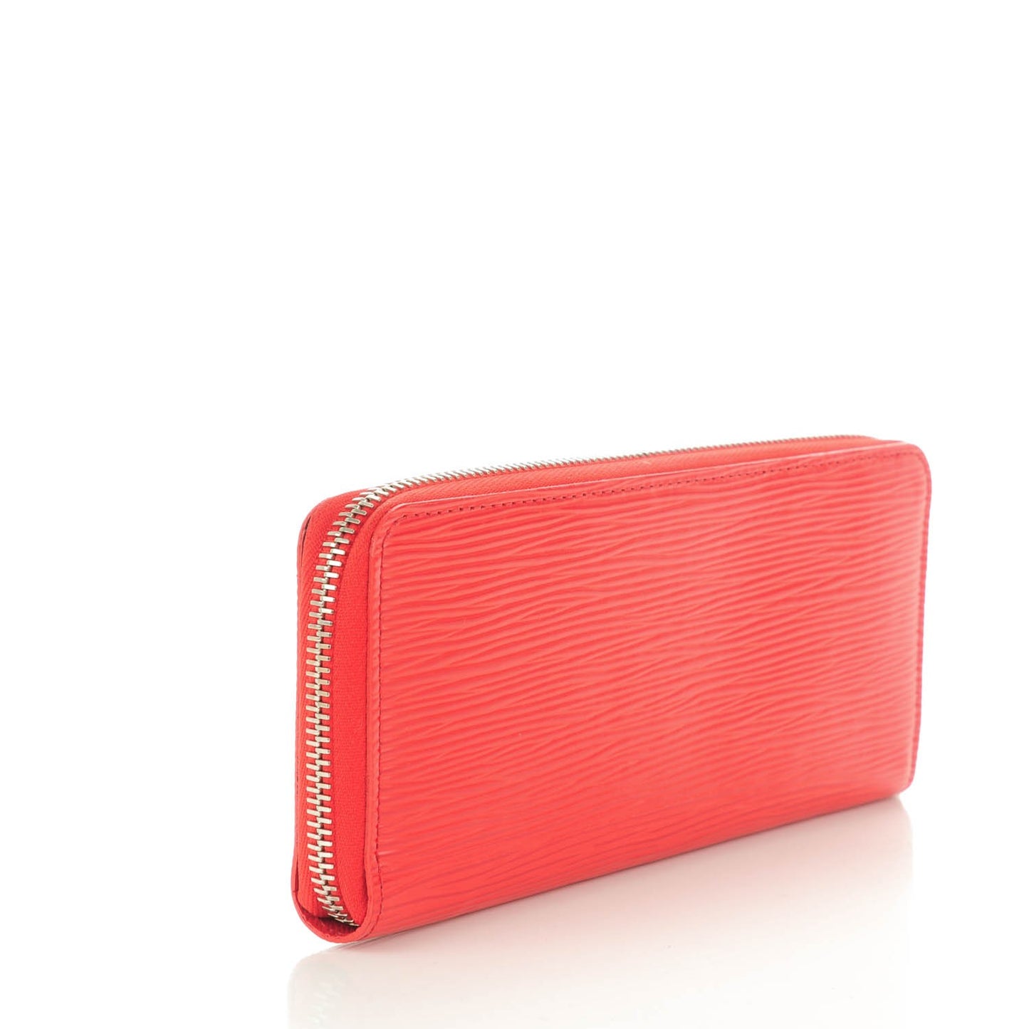 Epi Clemence Wallet Coquelicot