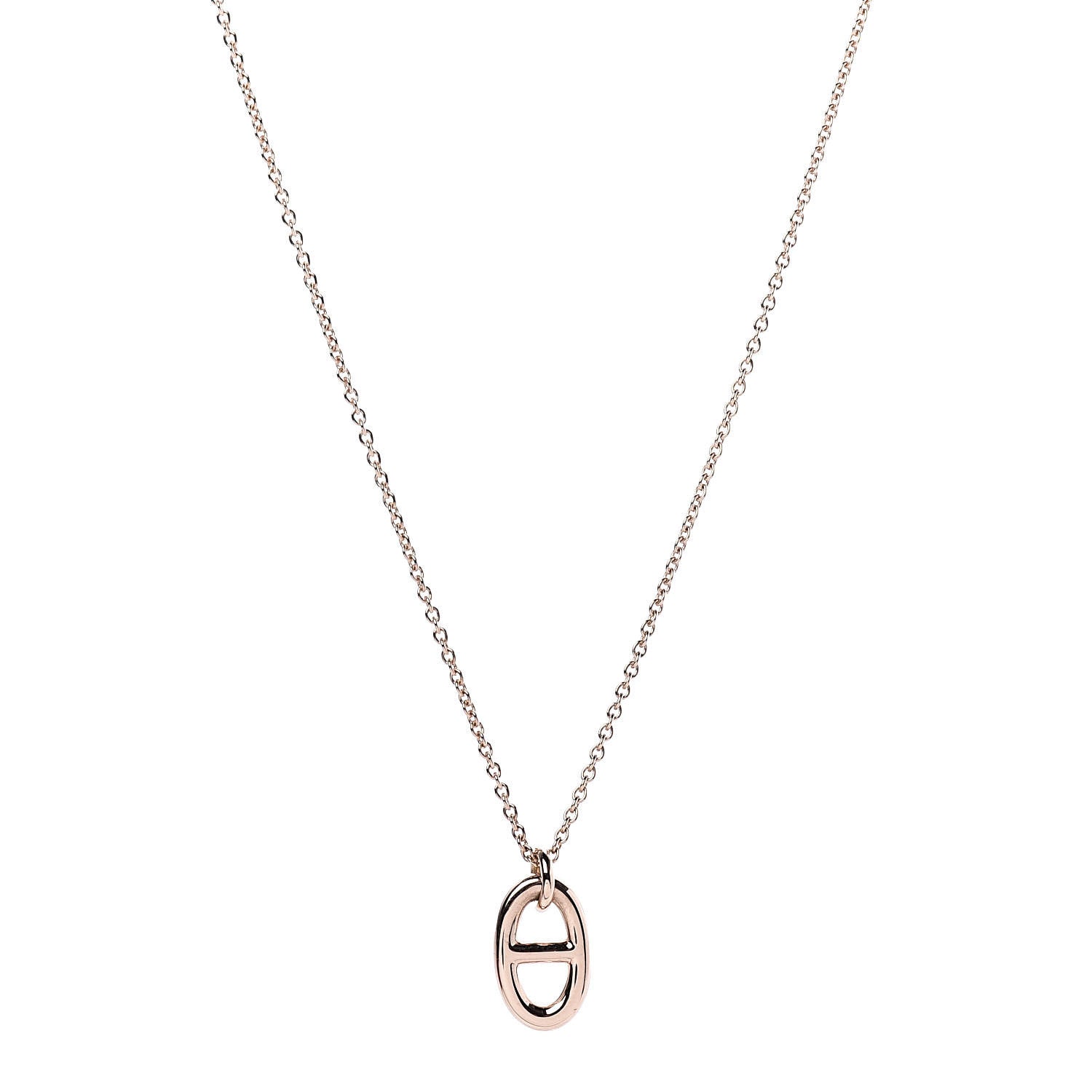 Hermes 18K Rose Gold PM Farandole Pendant Necklace 1 of 7