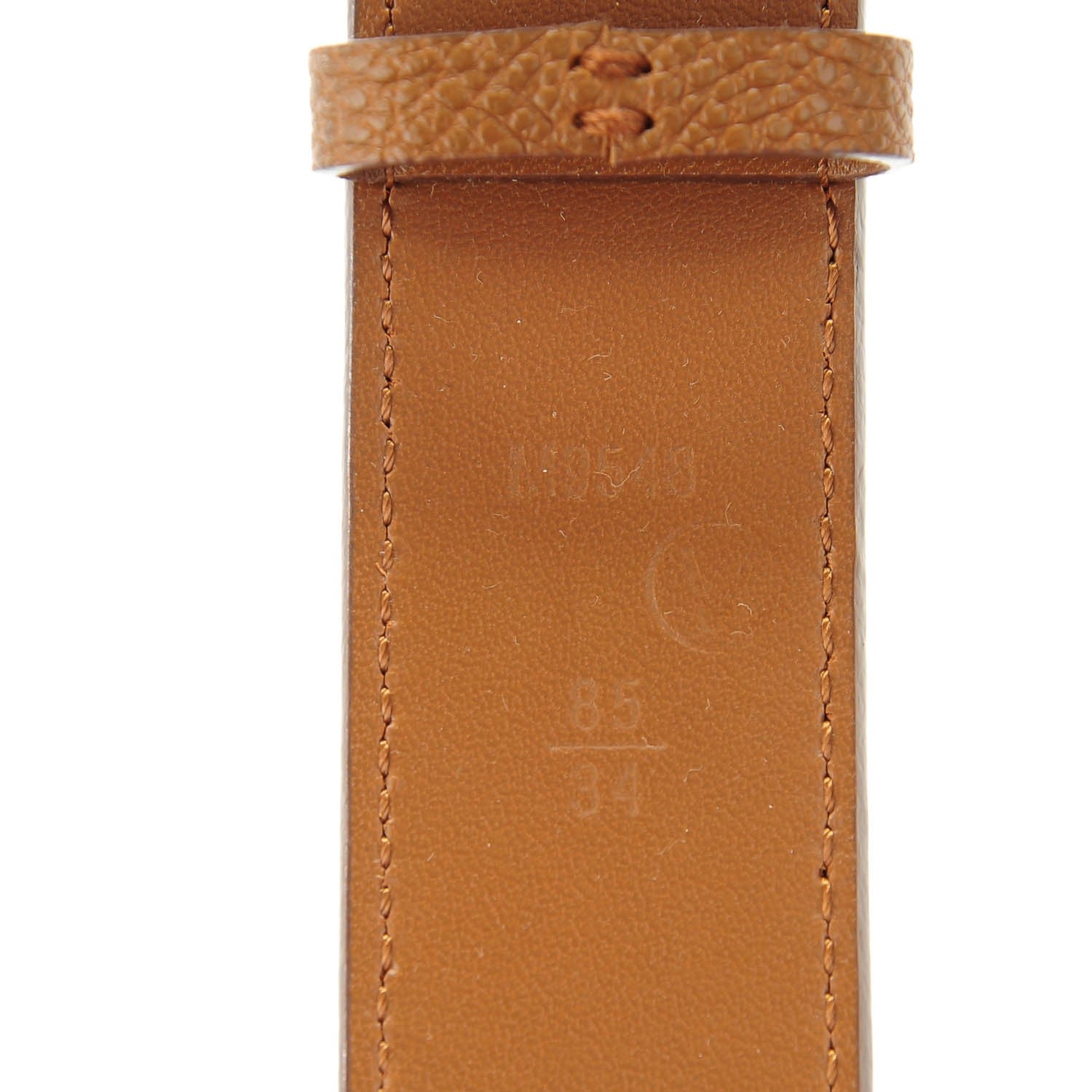 Louis Vuitton Empreinte Gracieuse 30mm Belt 85 34 Havane 5 of 7