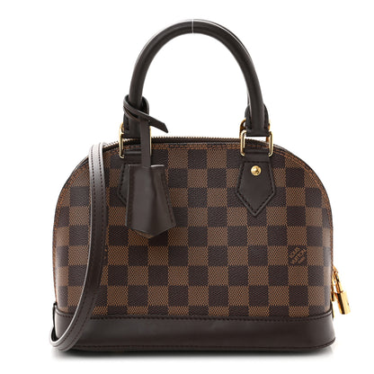 Louis Vuitton LOUIS VUITTON Damier Ebene Alma BB 1 of 10
