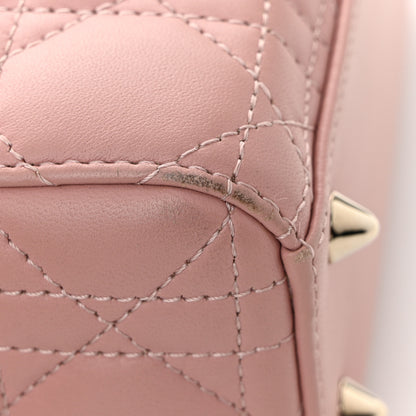 Christian Dior Lambskin Cannage Small My ABCDior Lady Dior Fard 11 of 12