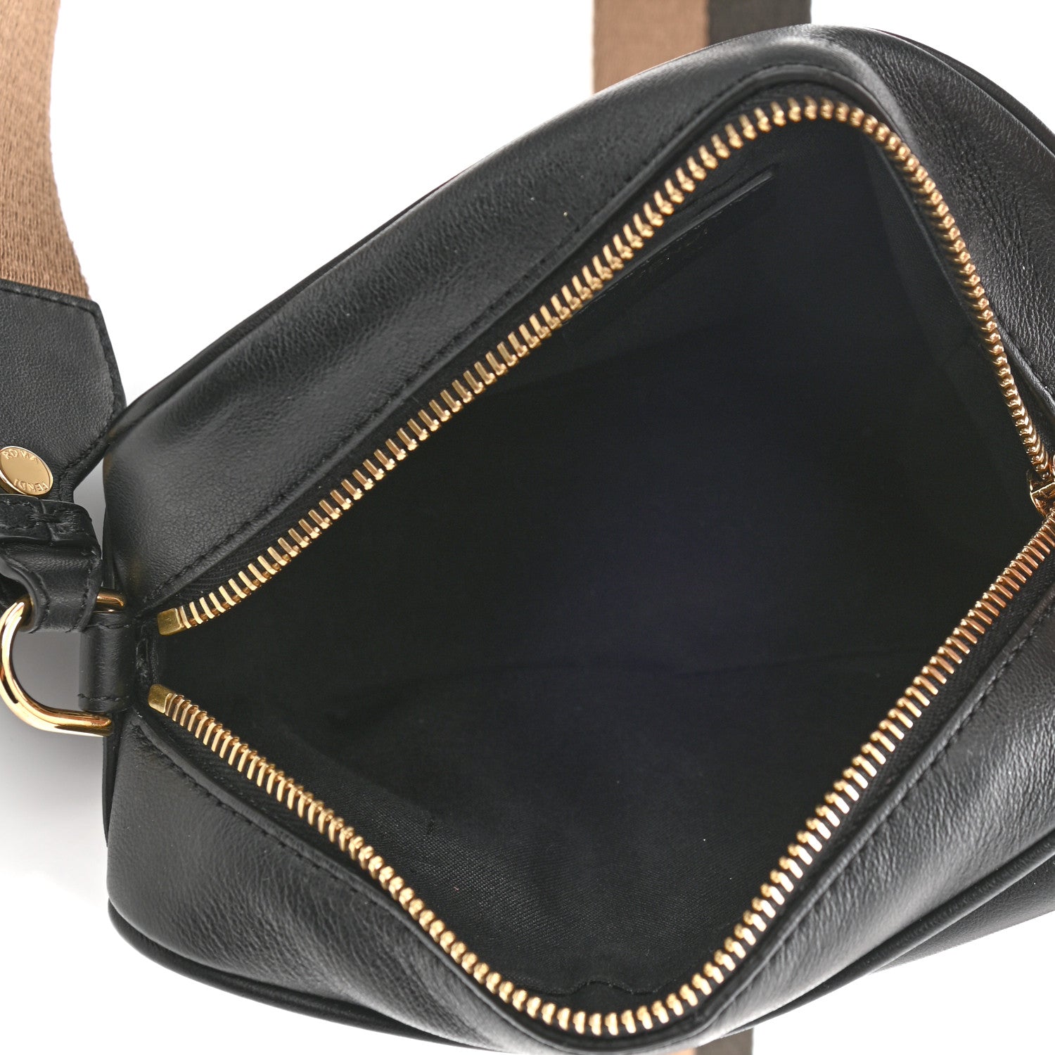 Fendi Vitello Grace Matte Mini Fendi Cam Black 5 of 10
