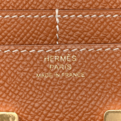 Hermes Epsom Constance Short Wallet Gold 6 of 8