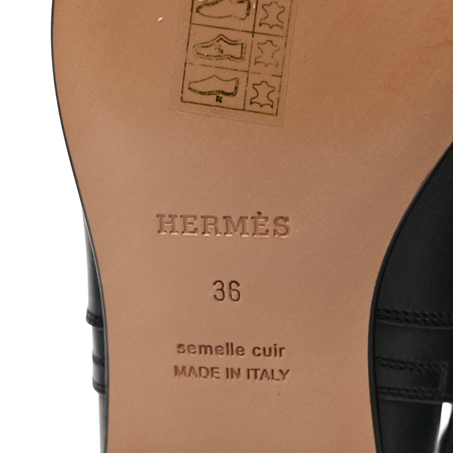 Calfskin Neo Ankle Boots 36 Black