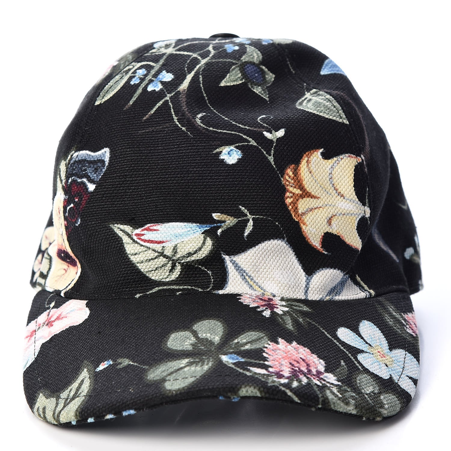 Gucci Canvas Flora Knight Baseball Hat S Black 4 of 7