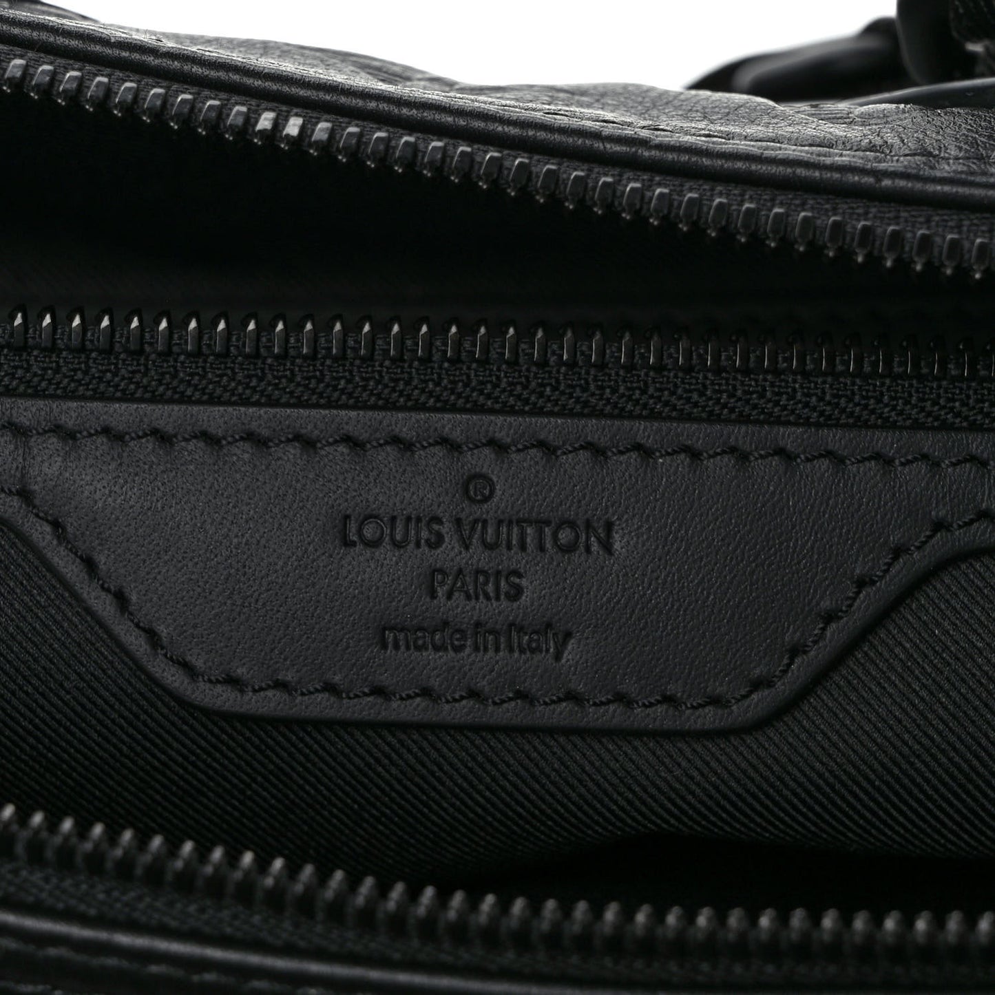 Calfskin Shadow Monogram Mens Speedy Bandouliere 40