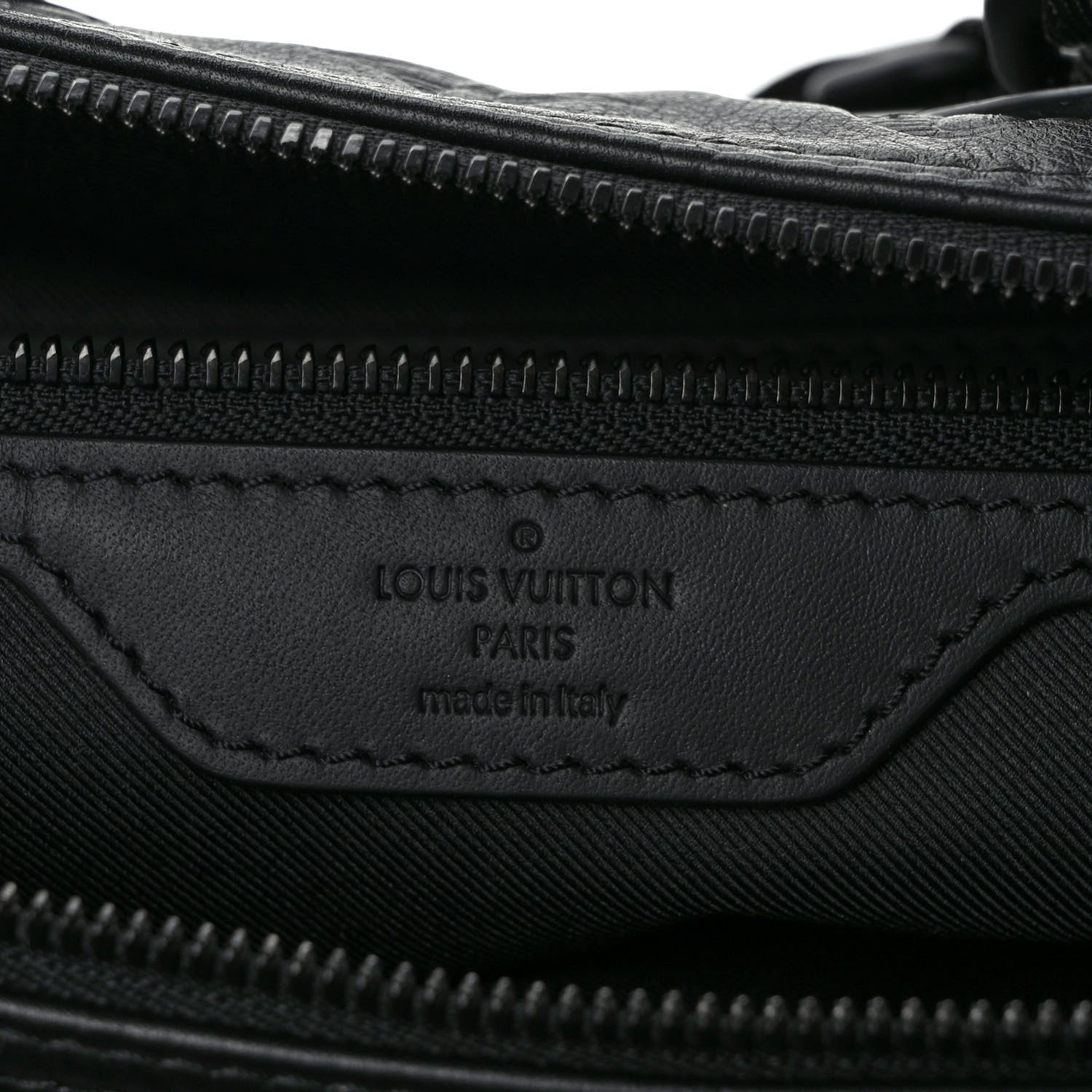 Louis Vuitton Calfskin Shadow Monogram Mens Speedy Bandouliere 40 6 of 8
