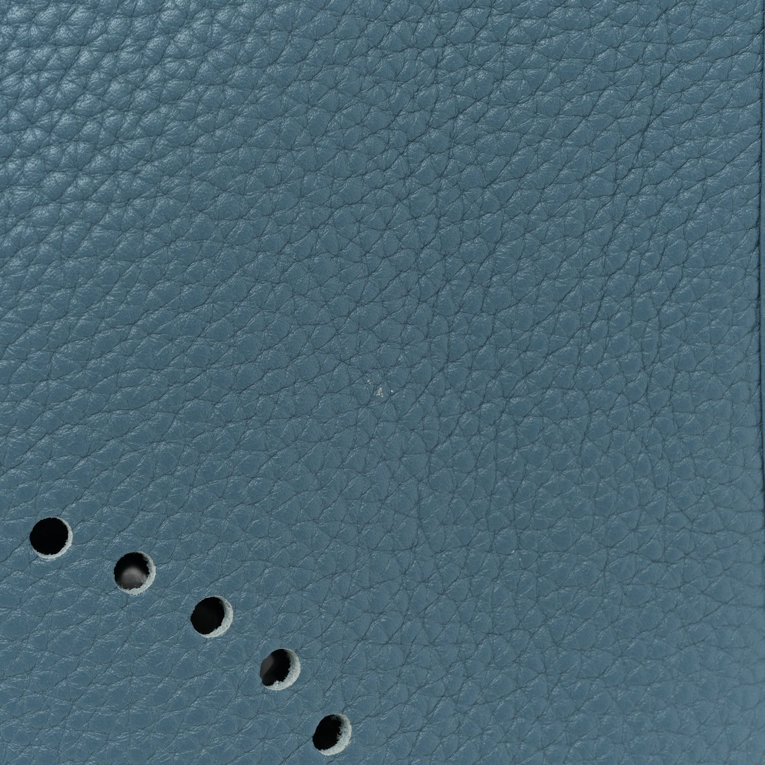 Hermes Taurillon Clemence Evelyne PM Blue Jean 10 of 10