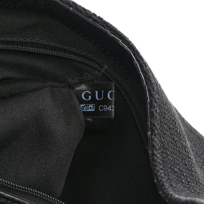 Gucci Canvas Guccissima Hobo Black 8 of 12