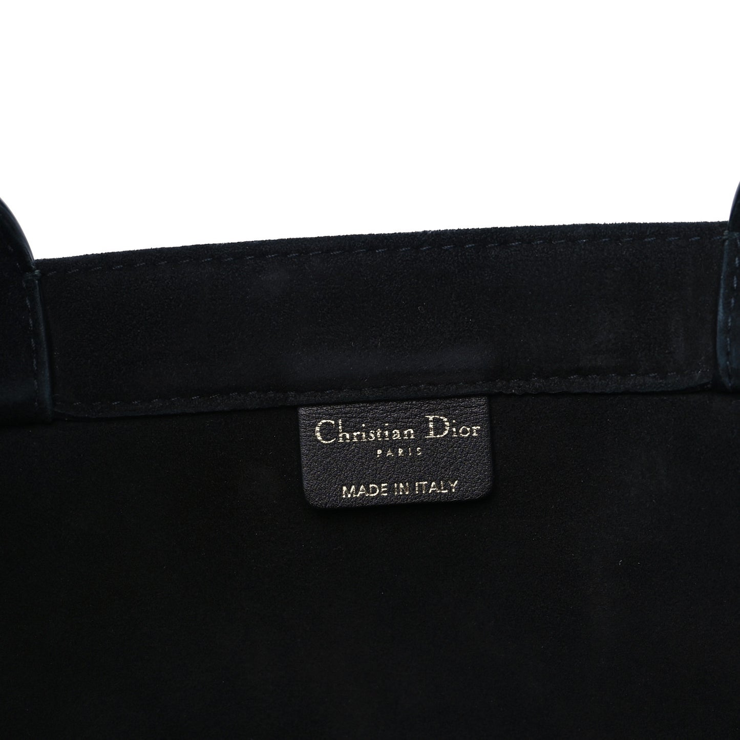 Suede Floral Hand Painted Large Book Tote Black