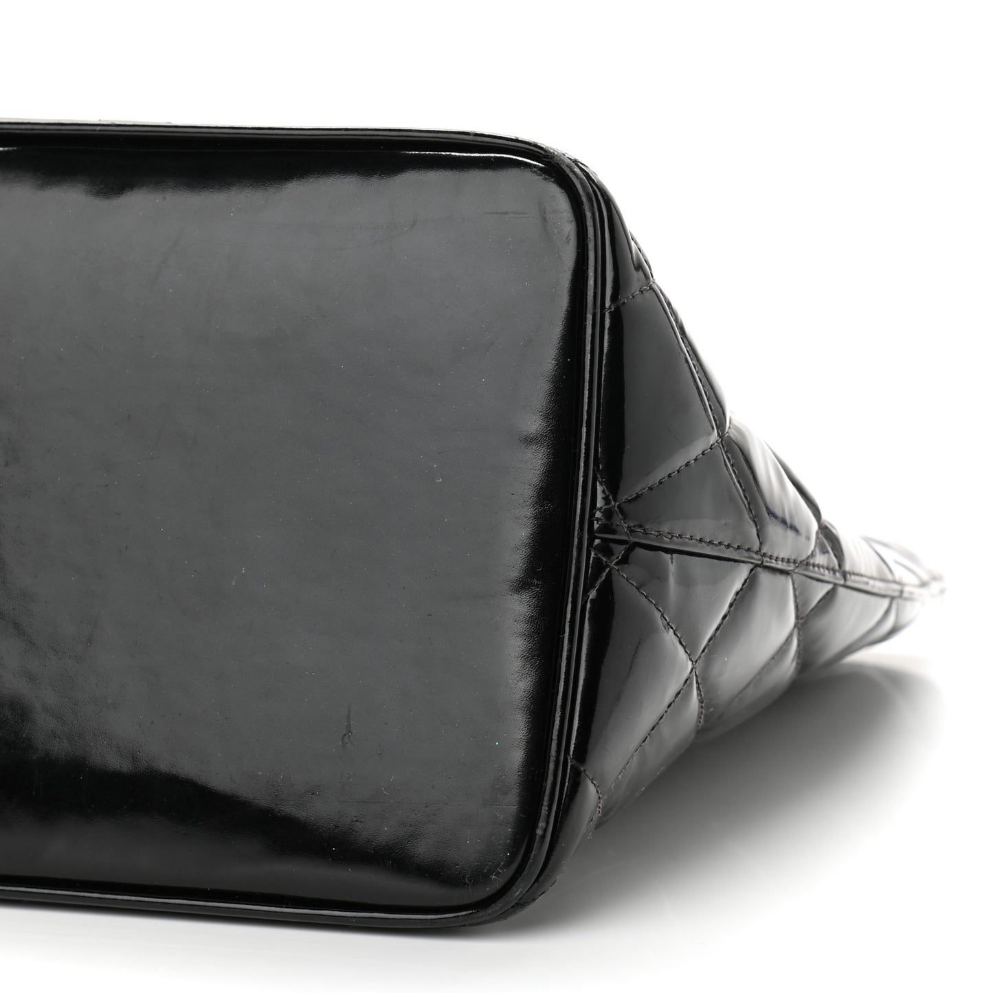 Patent Medallion Tote Black