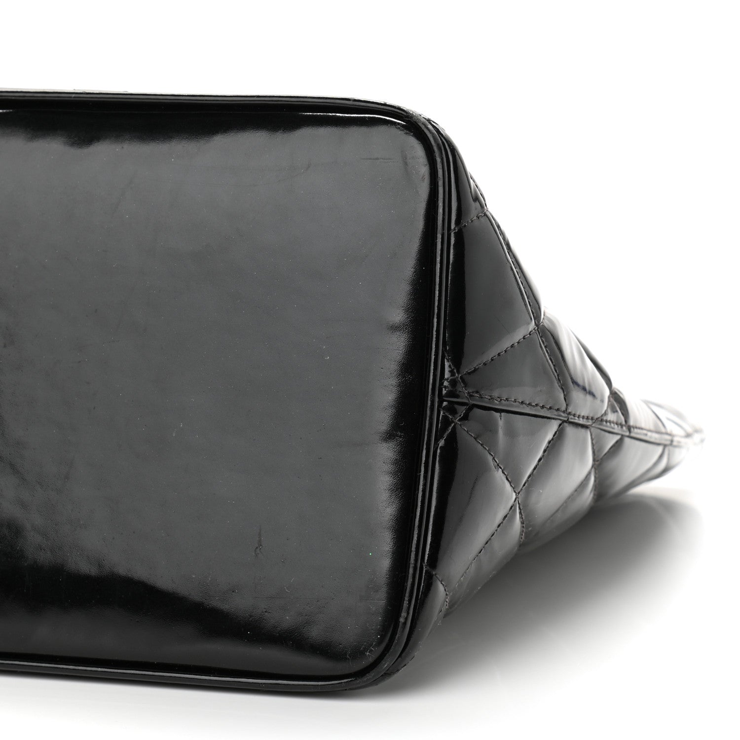 Chanel Patent Medallion Tote Black 10 of 15