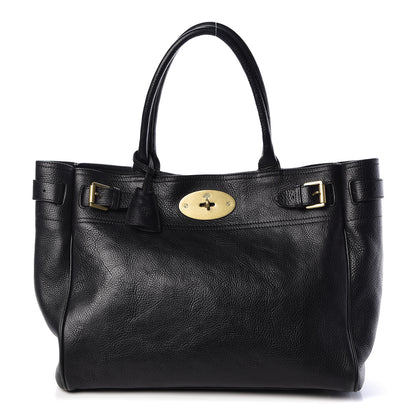 Mulberry Natural Leather Bayswater Tote Black 1 of 17