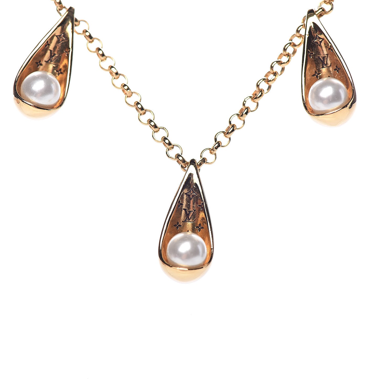 Pearlygram Supple Necklace Gold