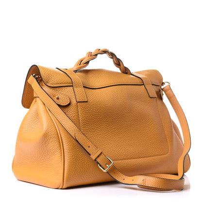 Mulberry Heavy Grain Oversized Alexa Deep Amber 2 of 12