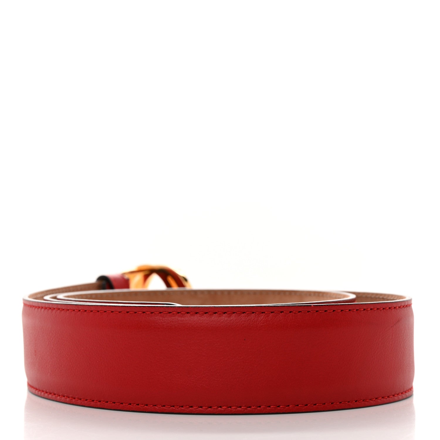 Gucci Moon Calfskin Interlocking G 37mm Belt 90 36 Tabasco 2 of 5