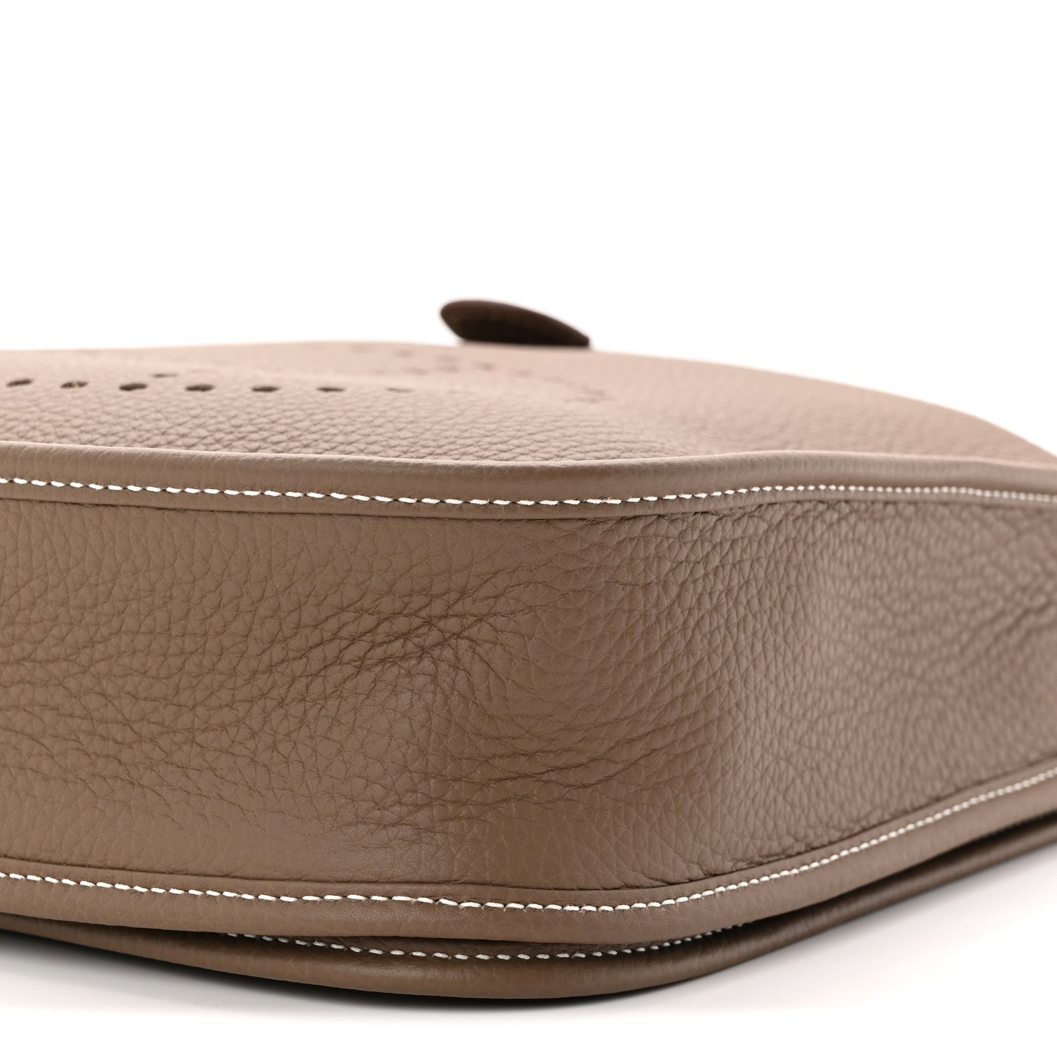 Hermes Taurillon Clemence Evelyne III PM Etoupe 10 of 12