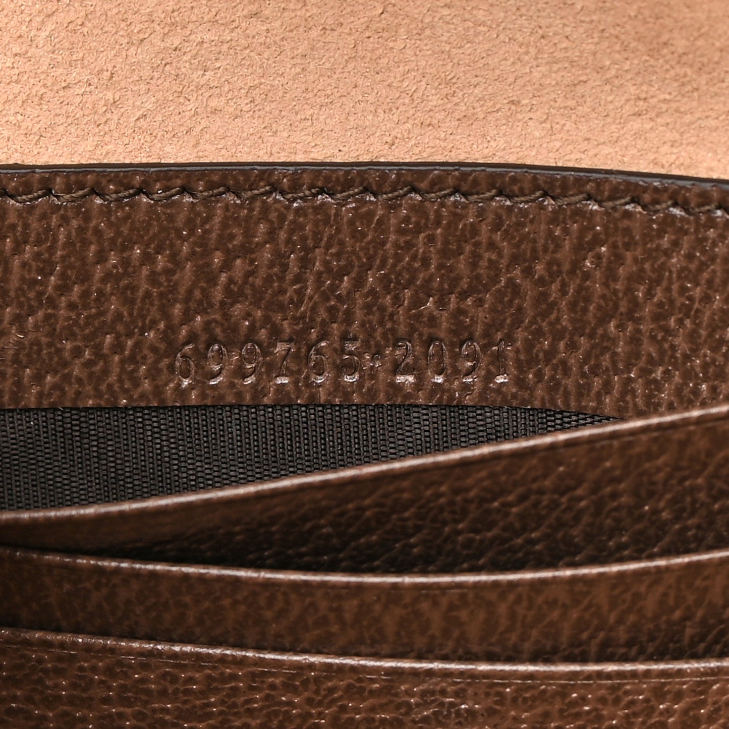 GG Supreme Monogram Web Ophidia Belt Bag 75 30 Dark Brown