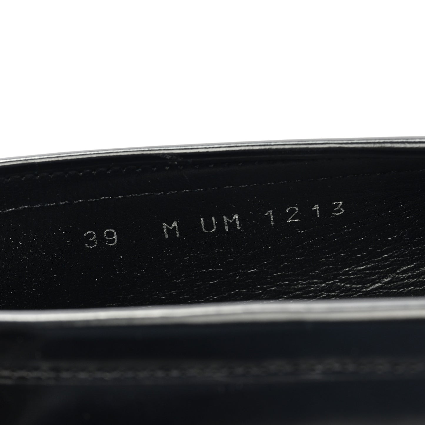 Glazed Calfskin Chess Flat Loafer 39