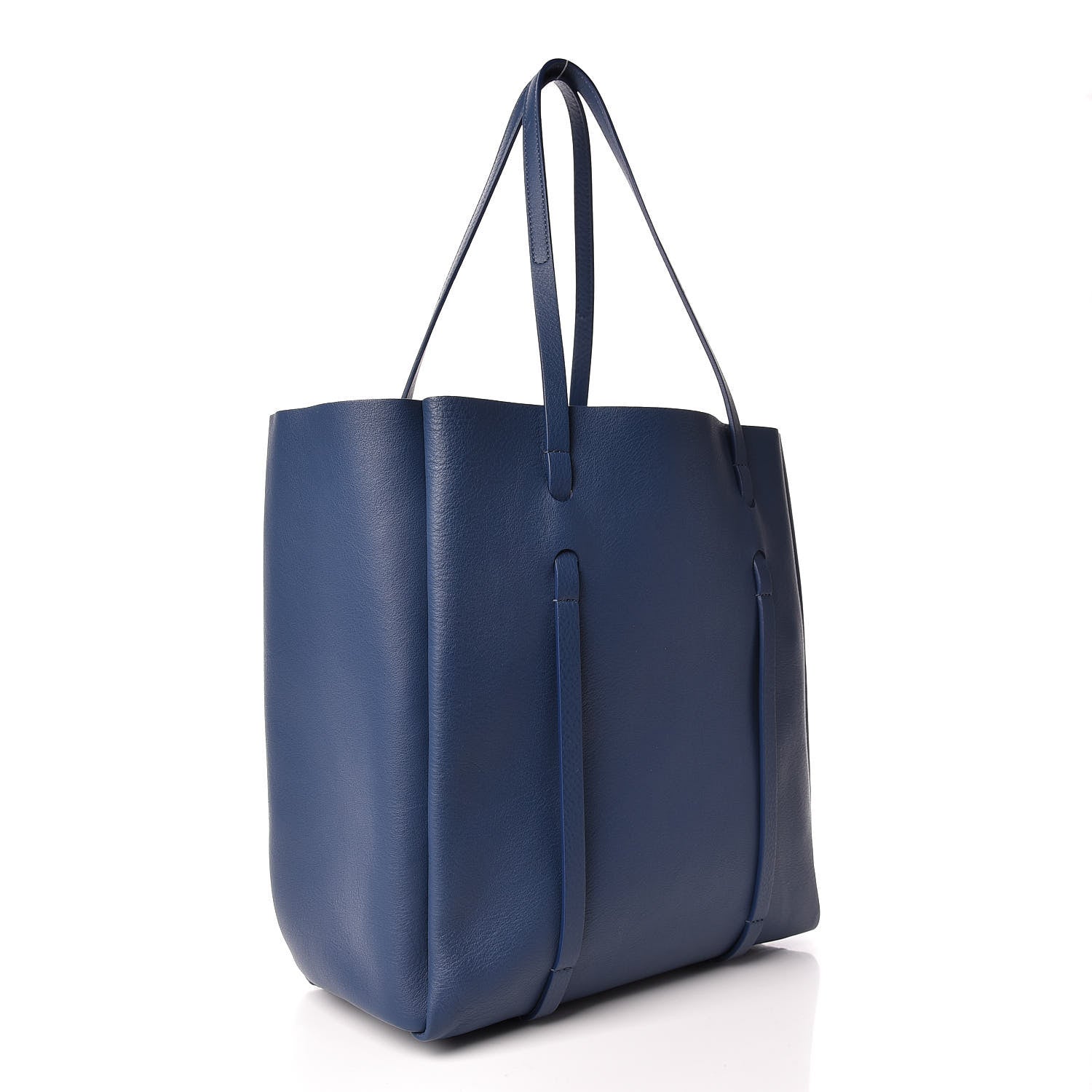 Balenciaga Calfskin Small Everyday Tote Bleu 4 of 14