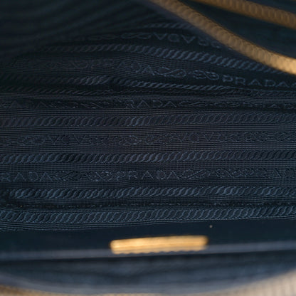 Prada Saffiano Vernice Medium Promenade Tote Royal 6 of 15
