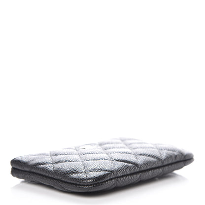 Chanel Caviar Quilted Small Cosmetic Case Black 4 of 10