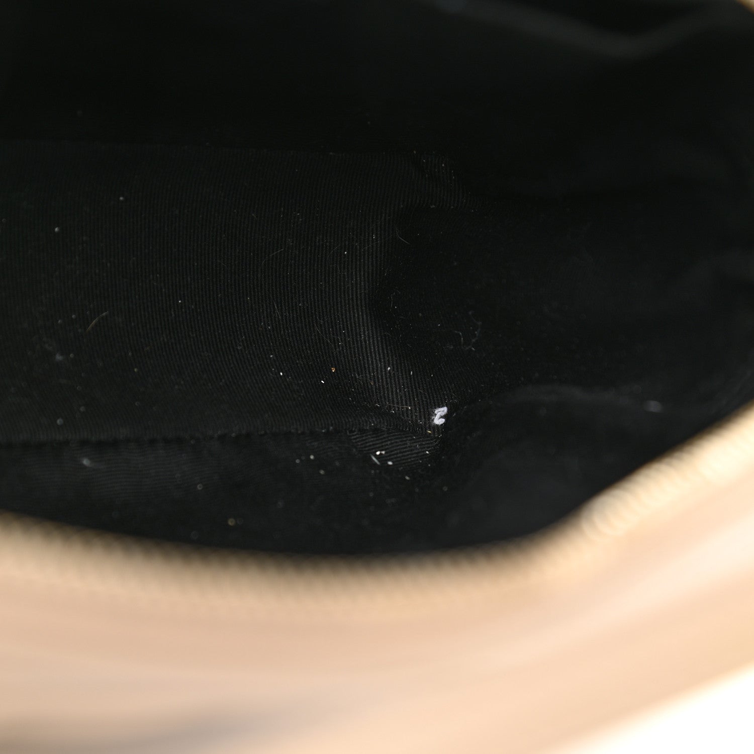Saint Laurent Calfskin Matelasse Monogram Lou Camera Bag Dark Beige 11 of 13