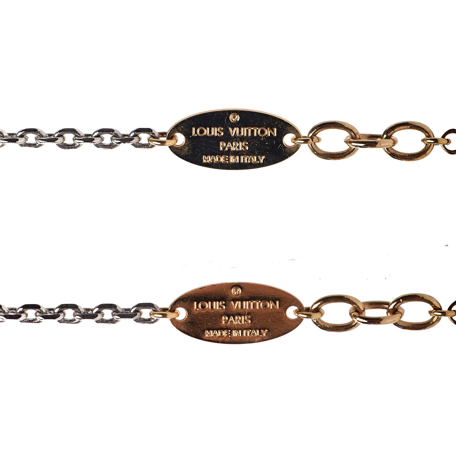 Louis Vuitton Logomania Earrings Gold 3 of 4