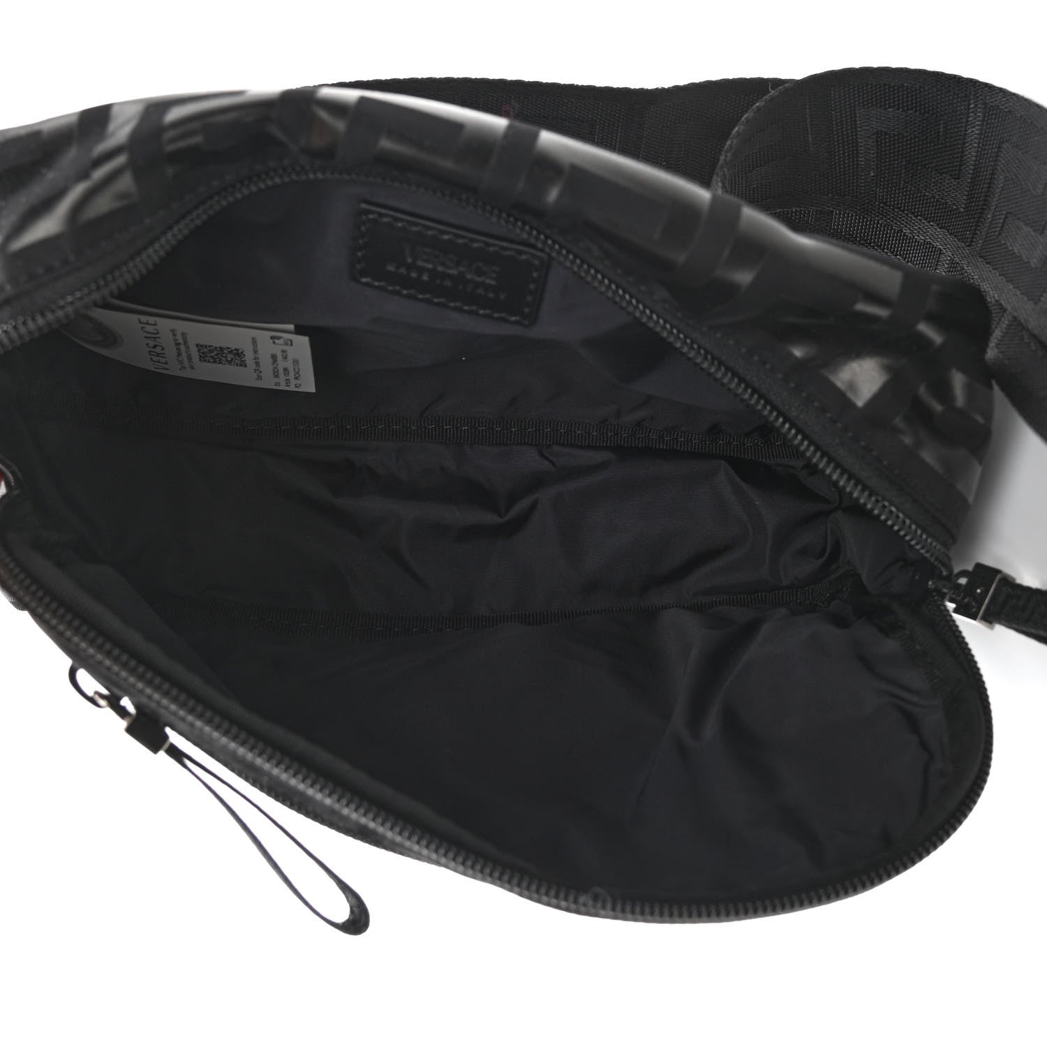 Versace Nylon Logo Belt Bag Black 7 of 10