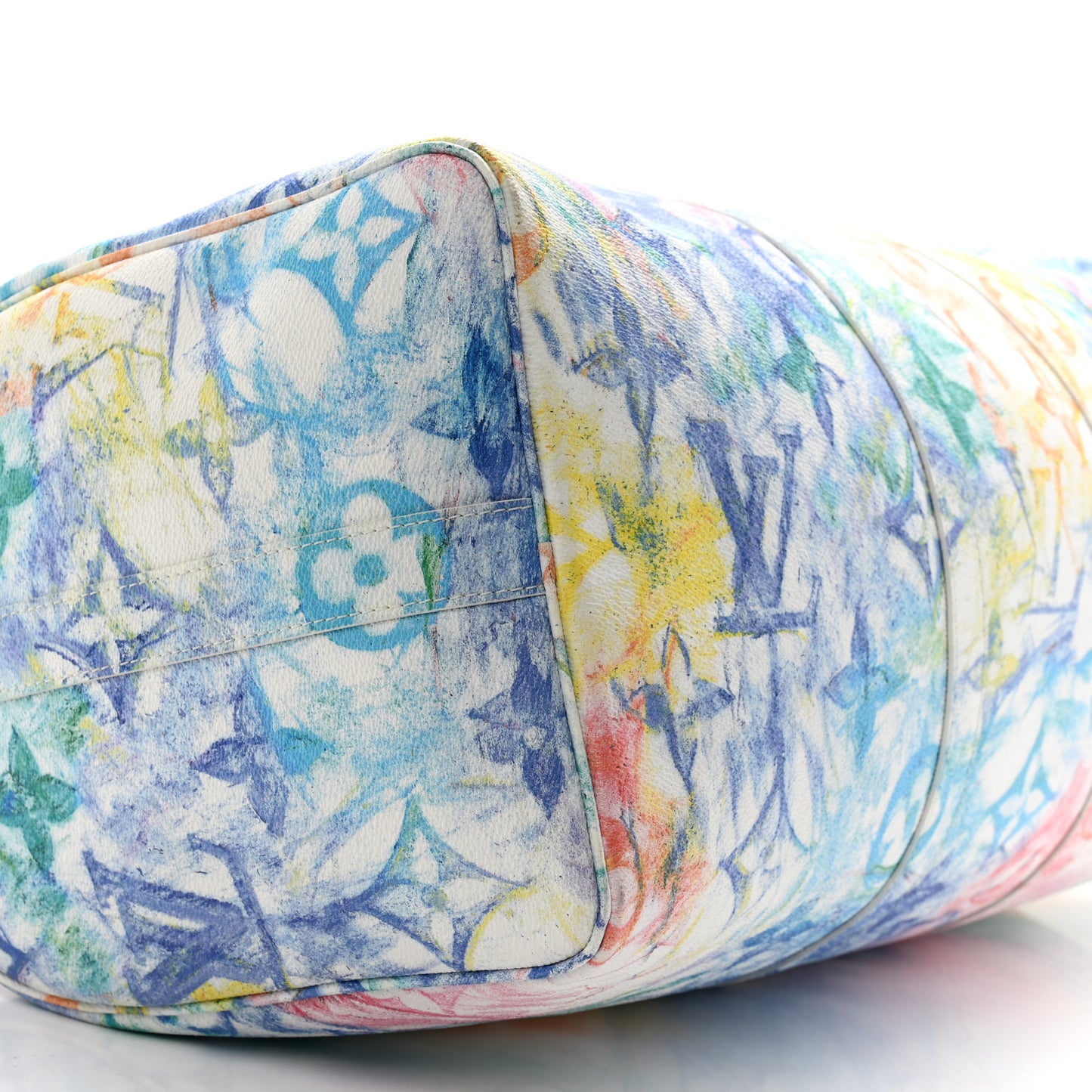 Monogram Pastel Colors Keepall Bandouliere 50 Multicolor