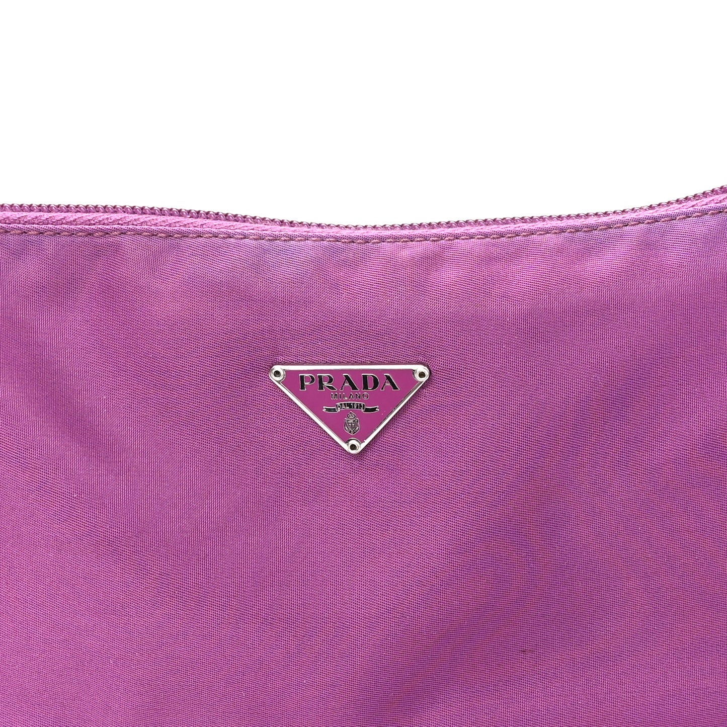 Tessuto Nylon Sport Pochette Malva