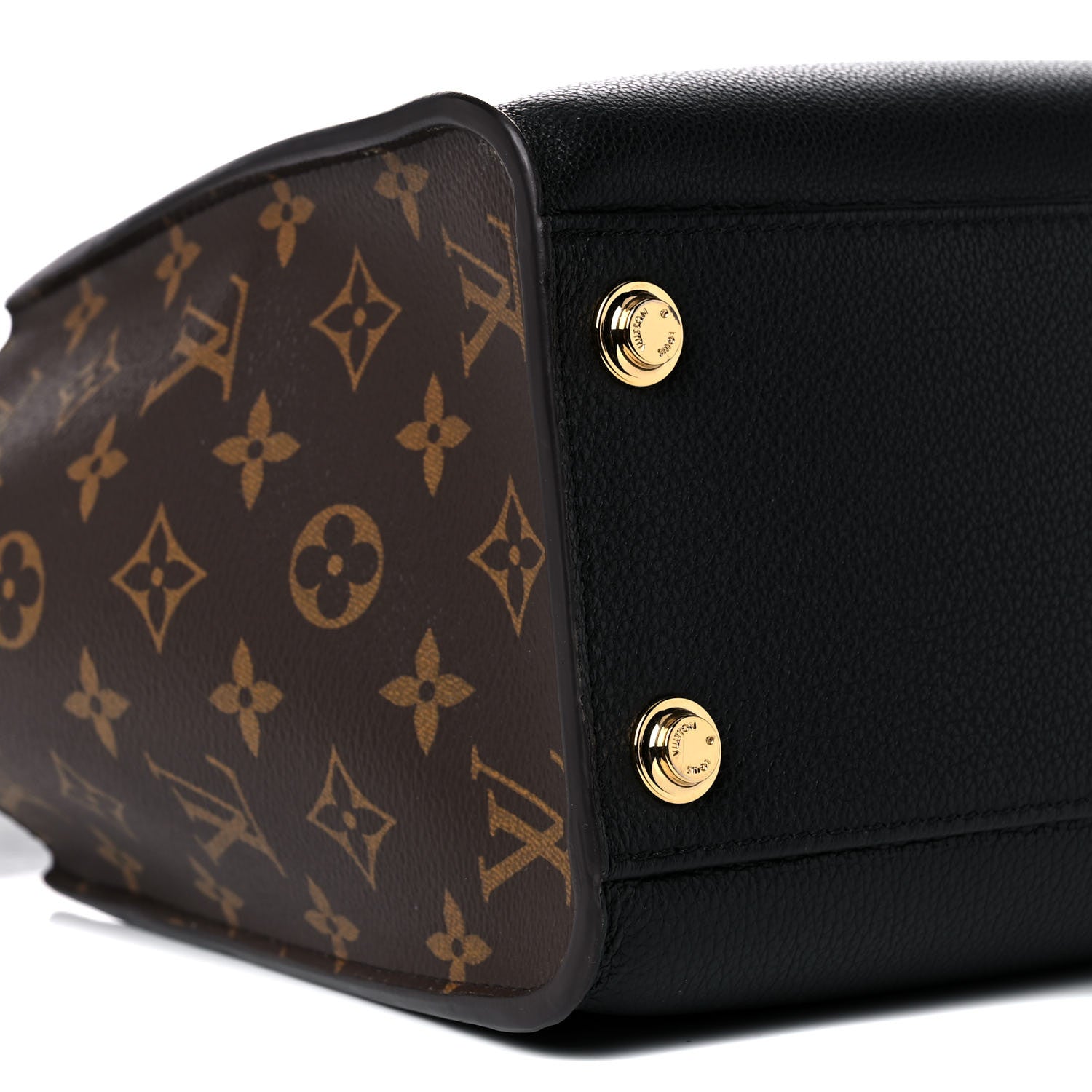 Louis Vuitton Calfskin Monogram On My Side Black 8 of 18