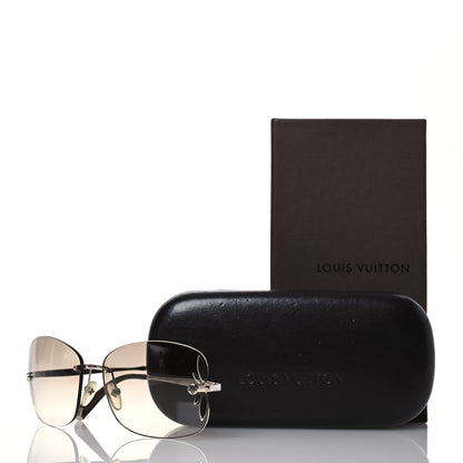 Louis Vuitton Lily Glitter Sunglasses Z0308U Dark Grey 7 of 7