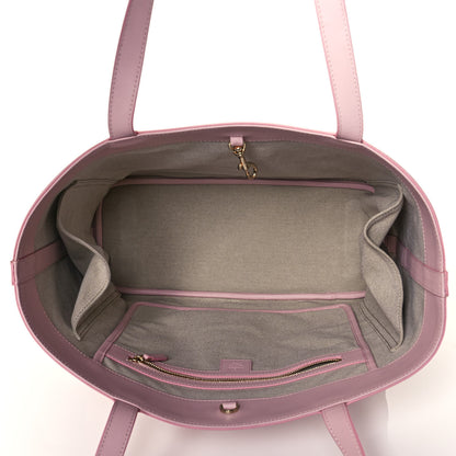 MCM Visetos Medium Delmy Shopper Tote Powder Pink 10 of 13