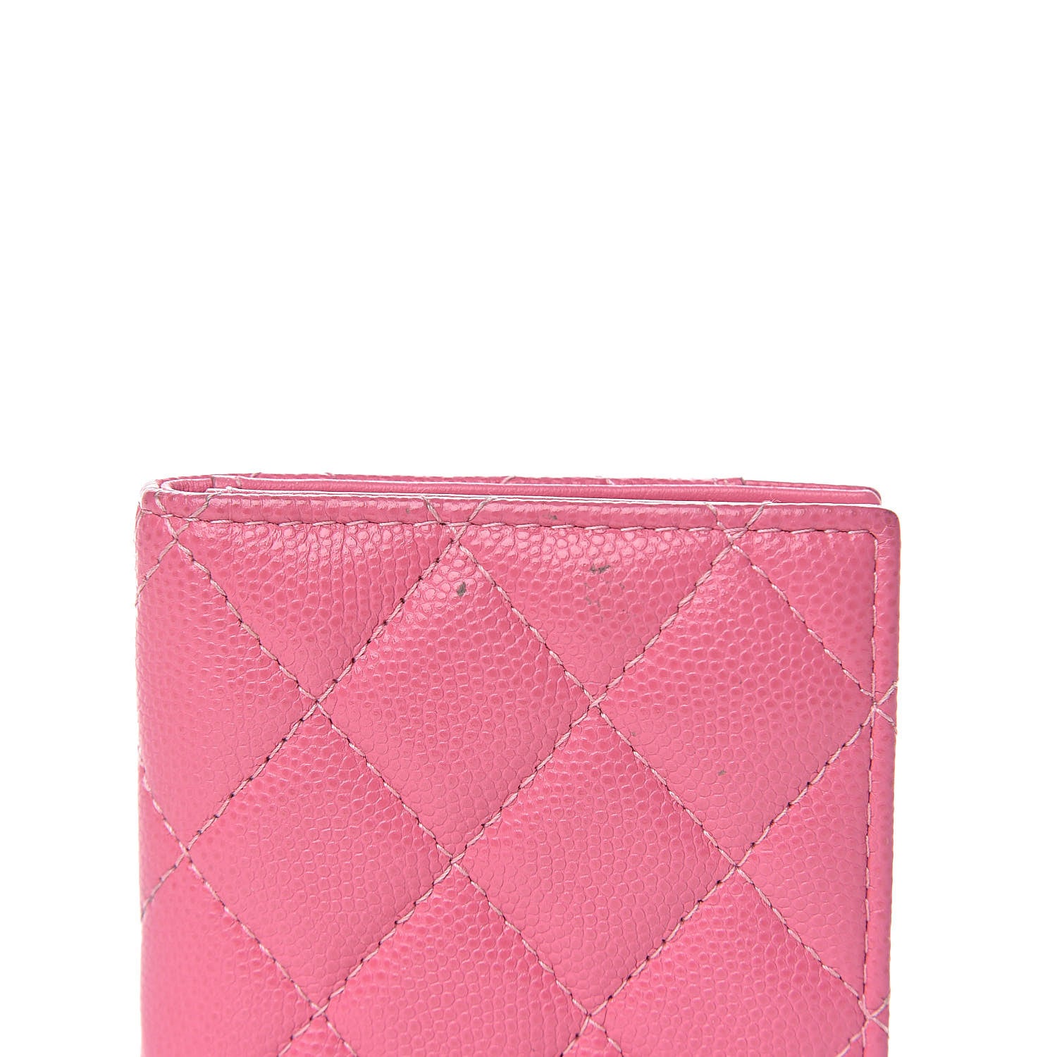 Chanel Caviar Quilted Card Holder Wallet Pink 8 of 15