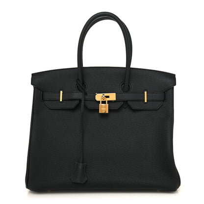 Hermes Togo Birkin 35 Black 1 of 13
