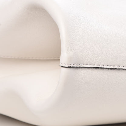 Burberry Calfskin Medium Grommet Hobo White 10 of 11