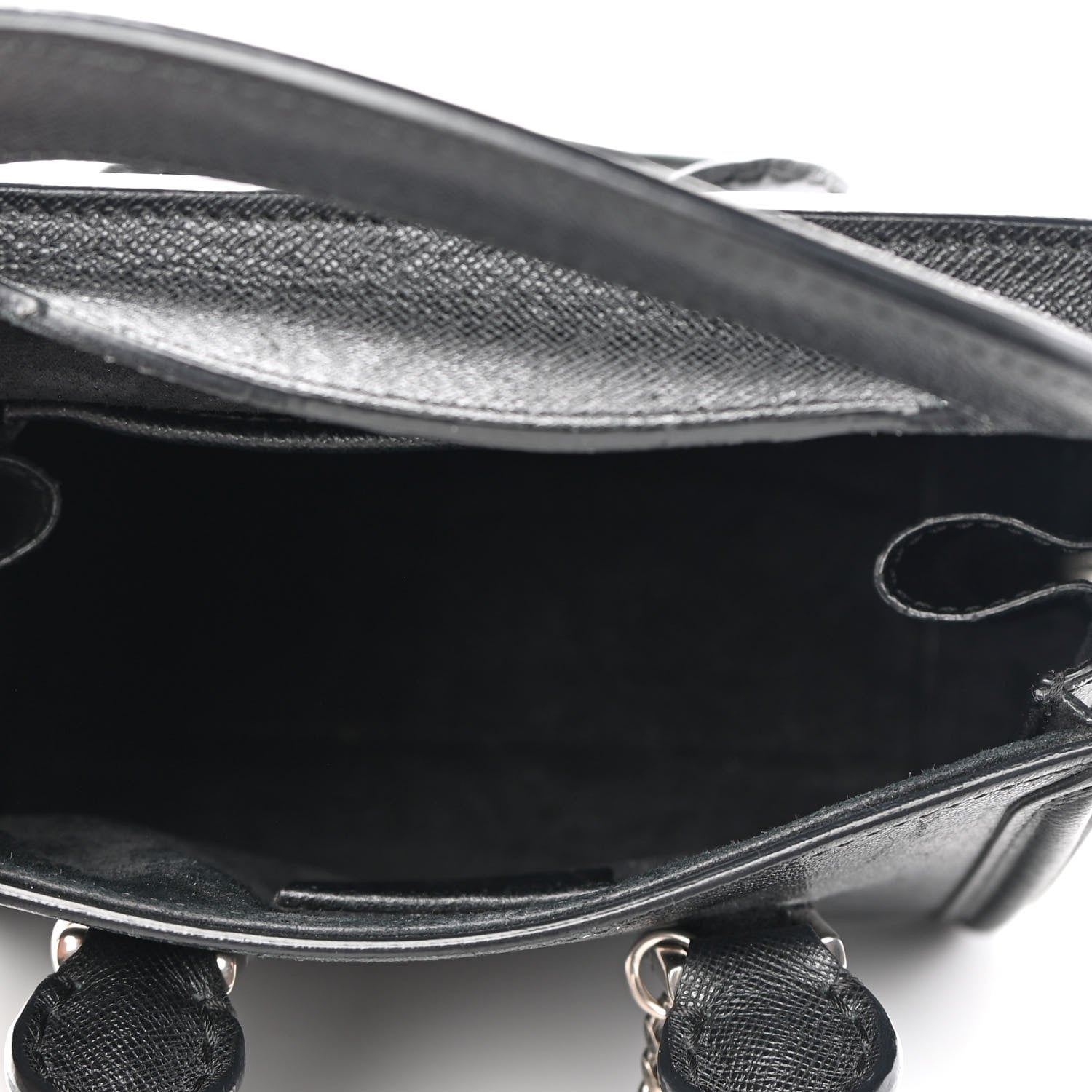 Alexander McQueen Grained Calfskin Small Heroine Black 5 of 9
