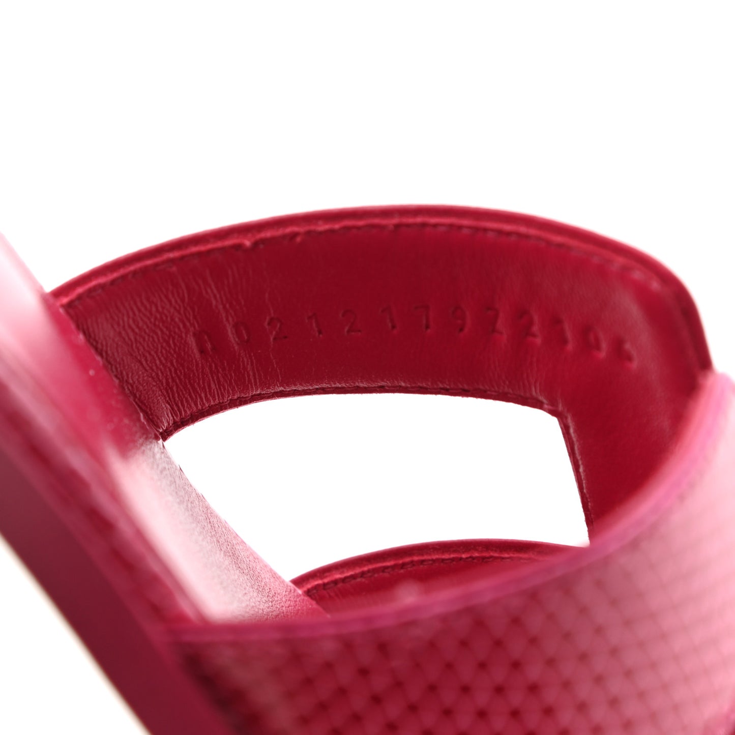 Lizard Oran Sandals 36 Fuchsia