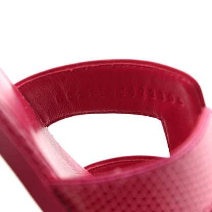 Hermes Lizard Oran Sandals 36 Fuchsia 7 of 7